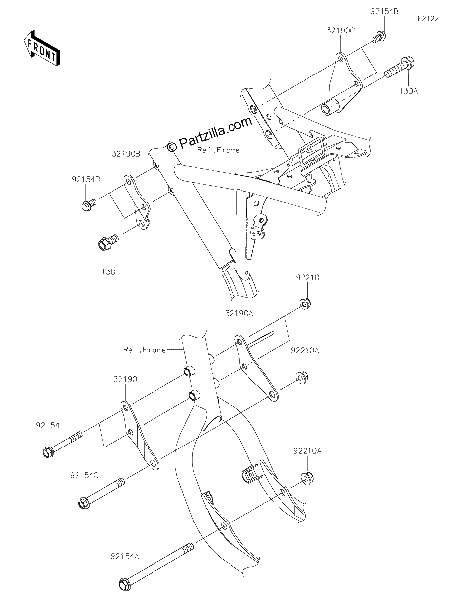 Diagrama de ENGINE MOUNT