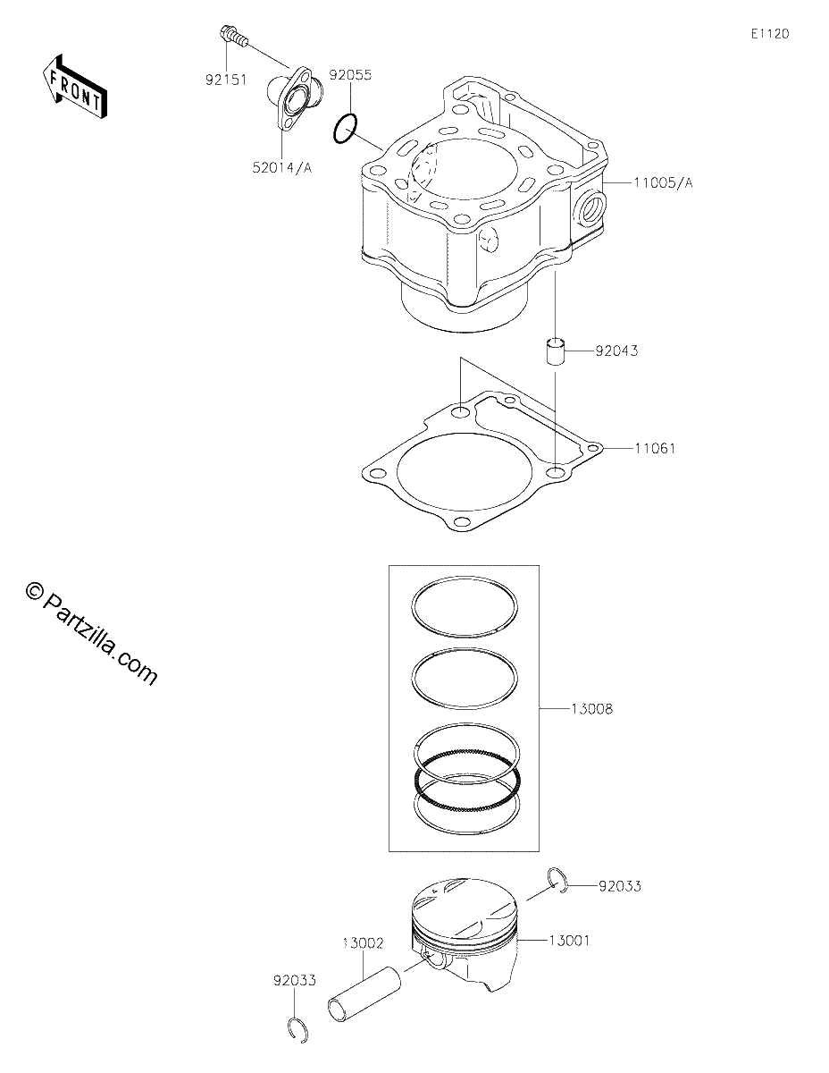 Diagrama de CYLINDER PISTON S