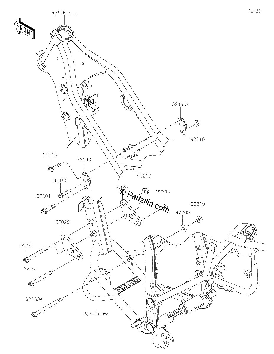 Diagrama de ENGINE MOUNT