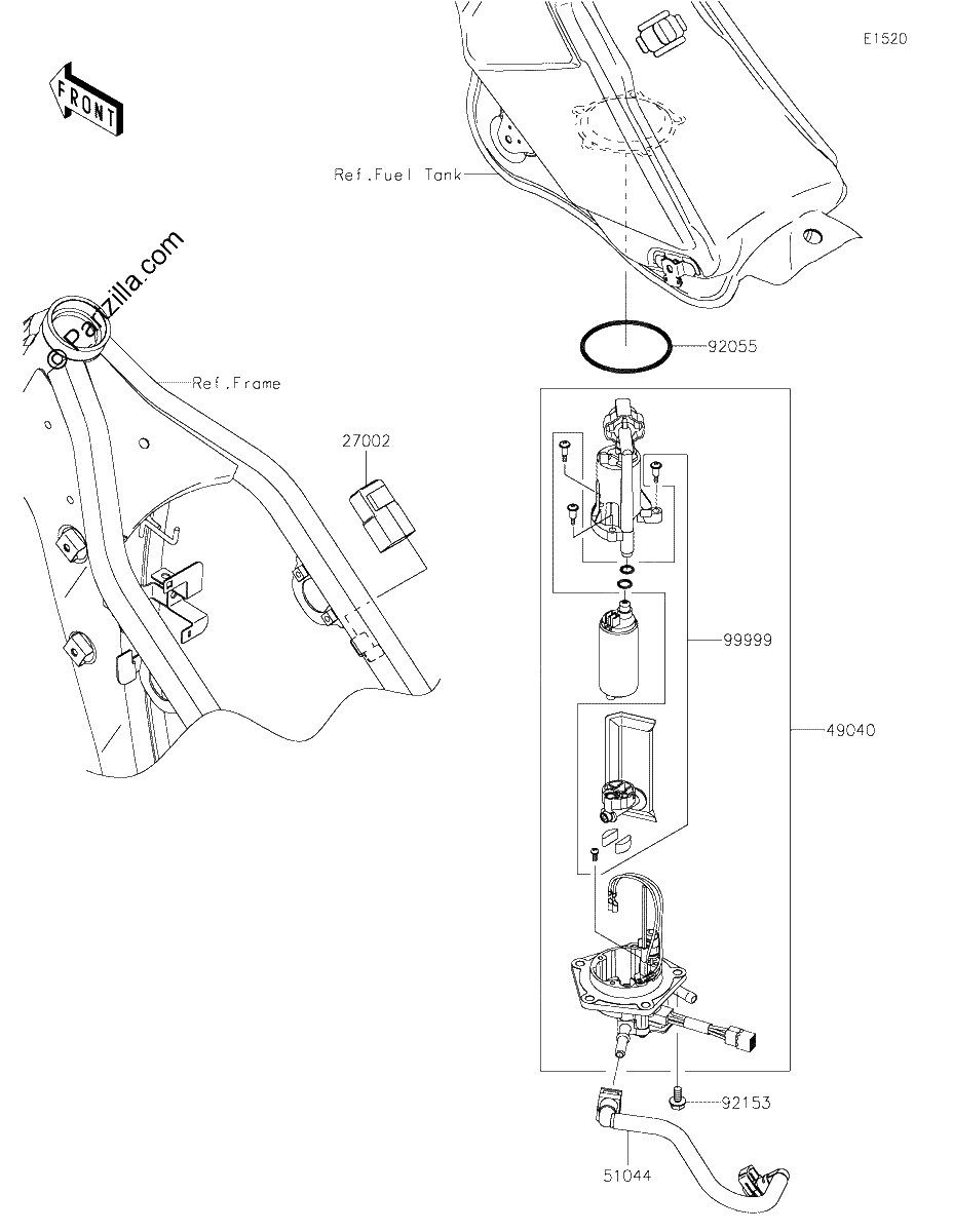 Diagrama de FUEL PUMP