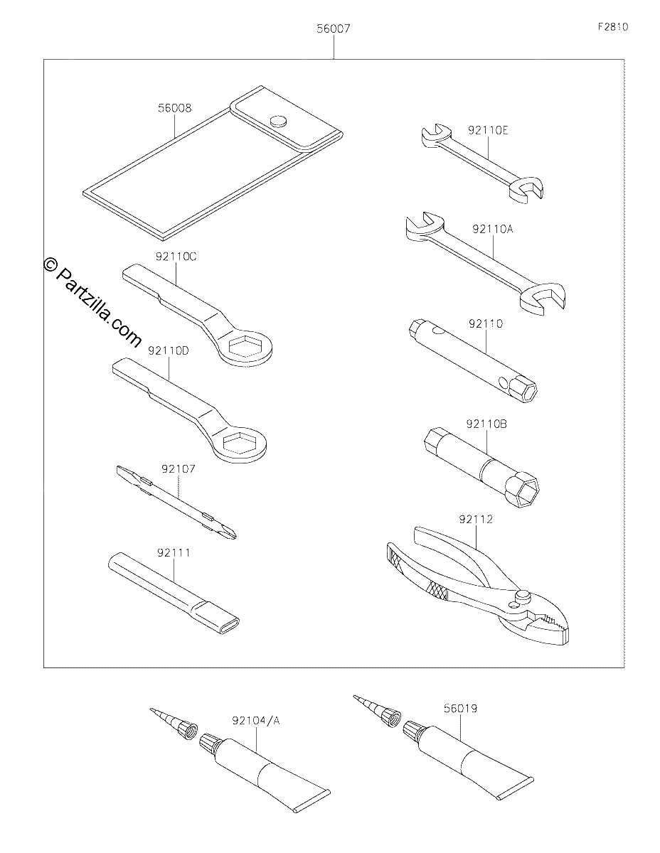 Diagrama de OWNER S TOOLS