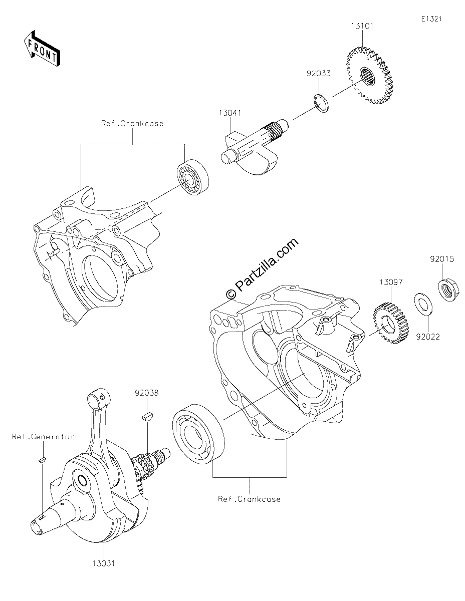 Diagrama de CRANKSHAFT