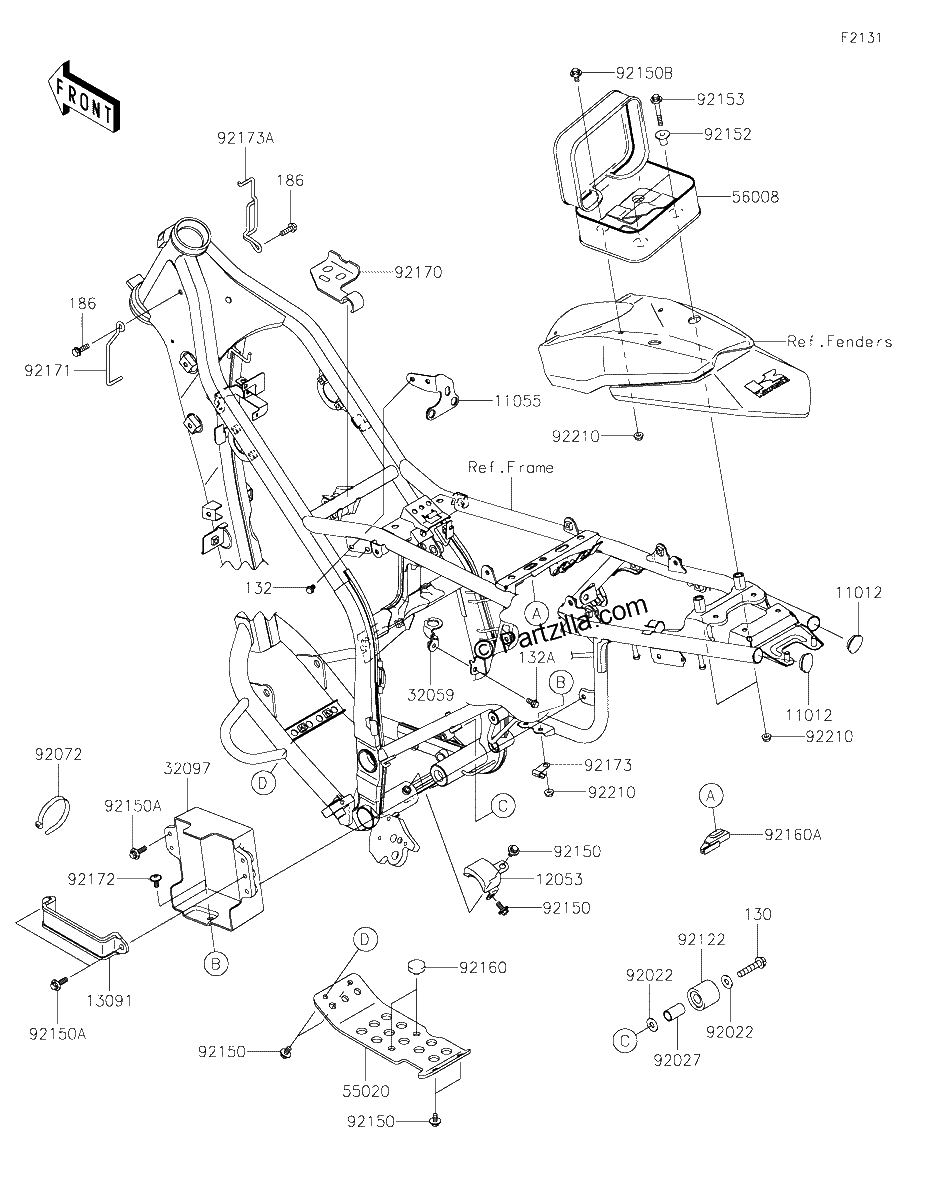 Diagrama de FRAME FITTINGS