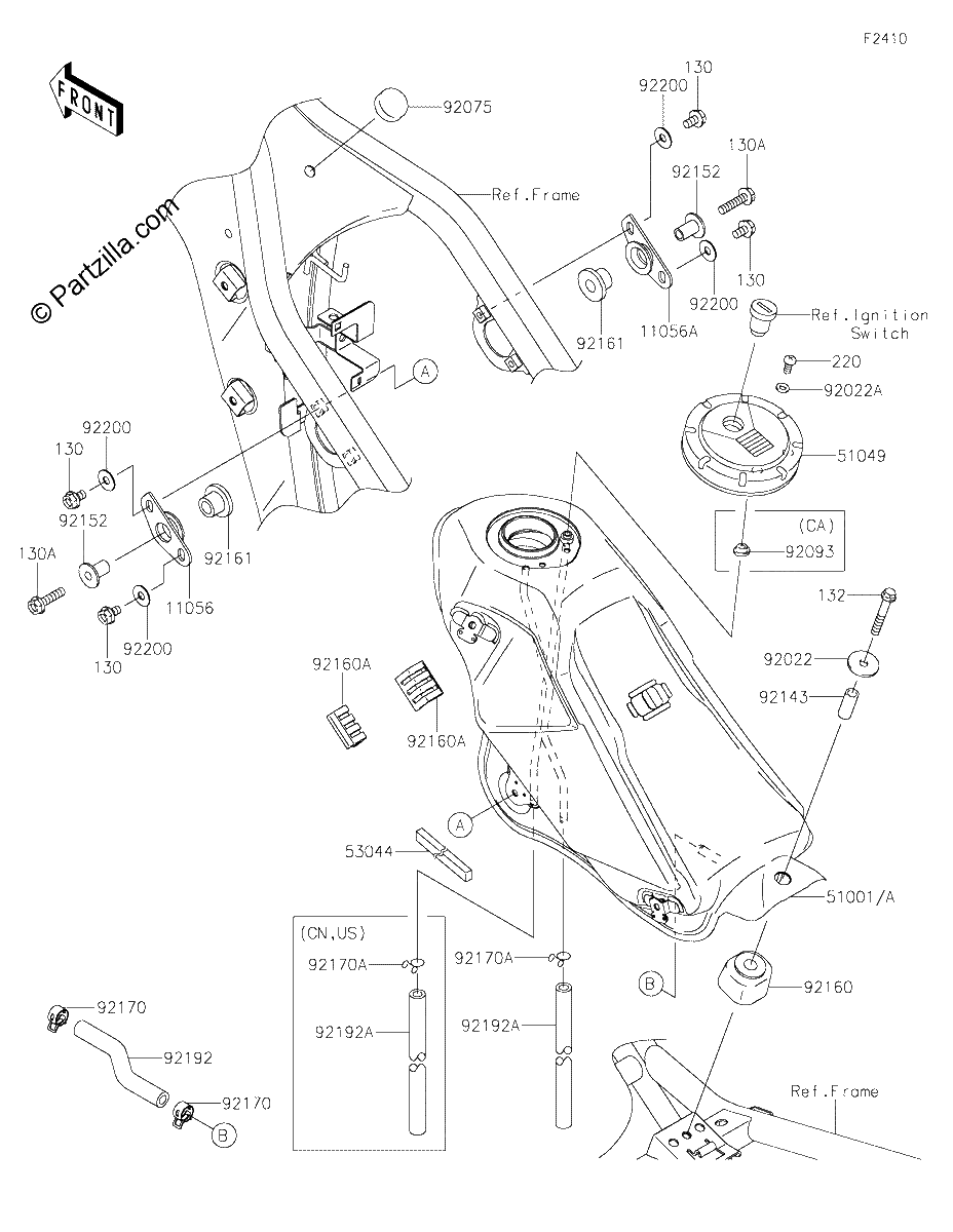 Diagrama de FUEL TANK