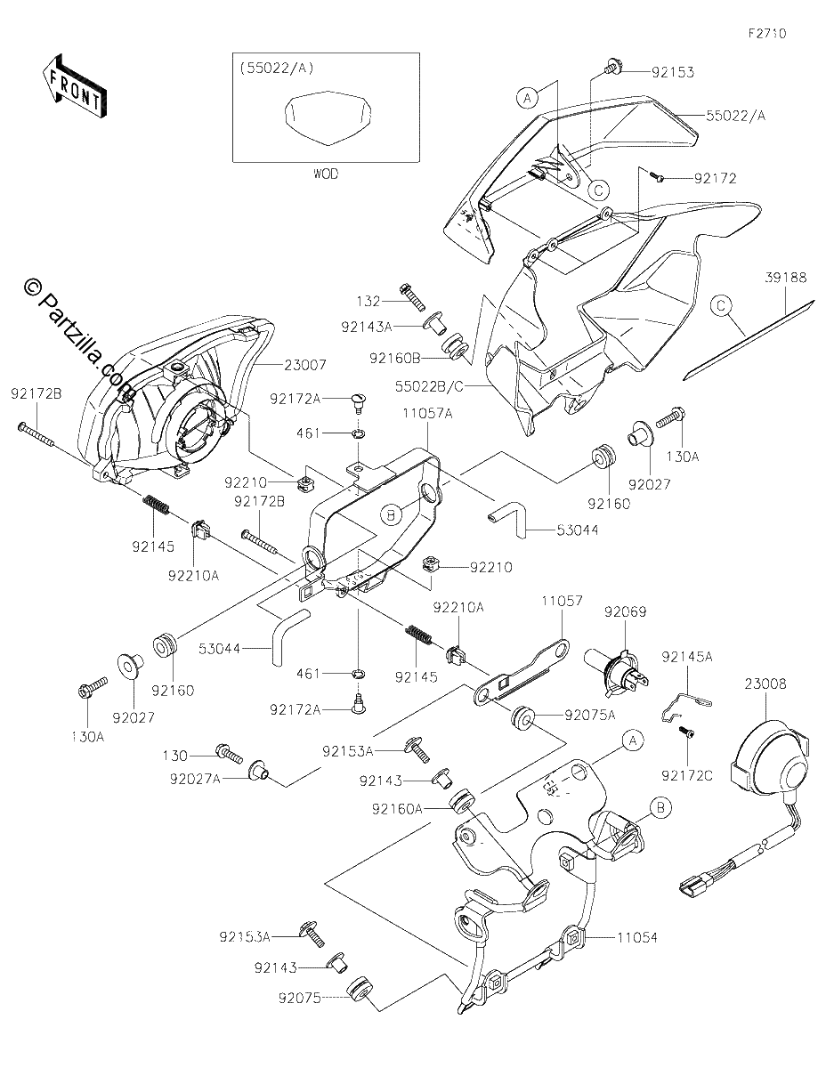 Diagrama de HEADLIGHT S