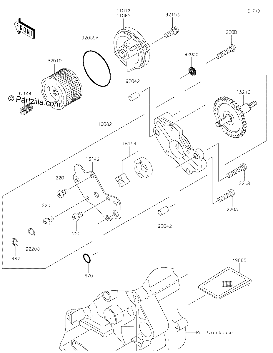 Diagrama de OIL PUMP