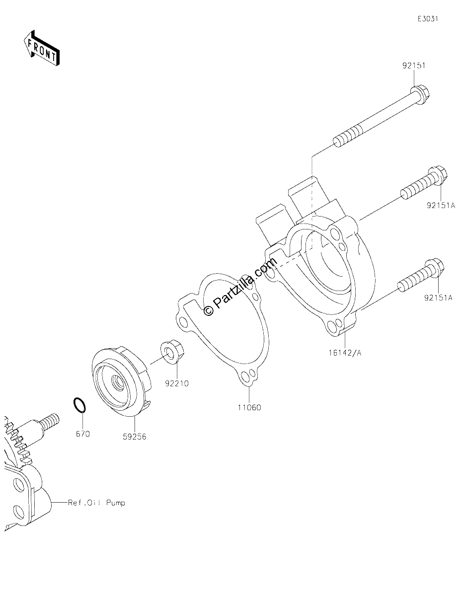 Diagrama de WATER PUMP
