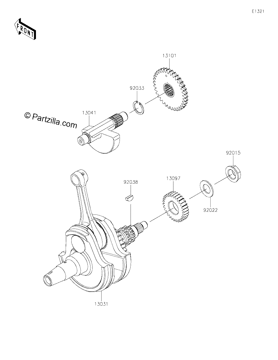 Diagrama de CRANKSHAFT
