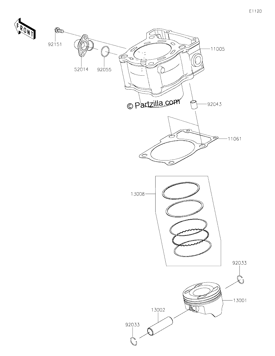 Diagrama de CYLINDER PISTON S