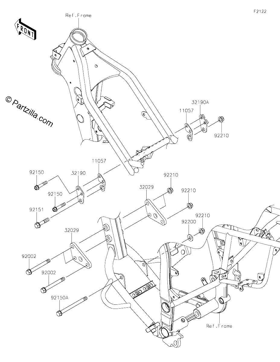 Diagrama de ENGINE MOUNT