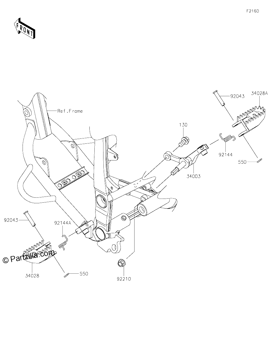 Diagrama de FOOTRESTS