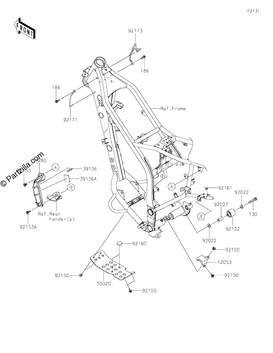 Diagrama de FRAME FITTINGS