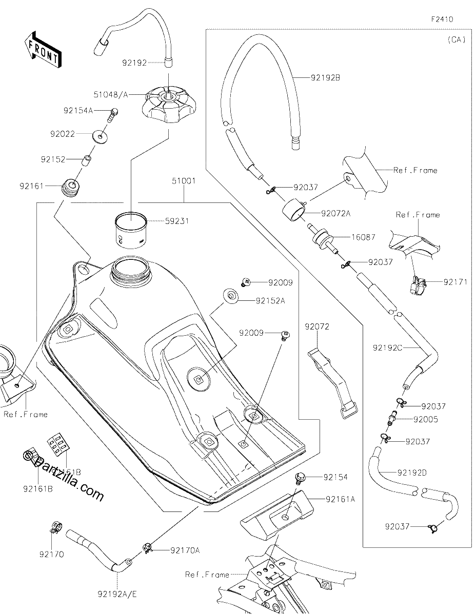 Diagrama de FUEL TANK