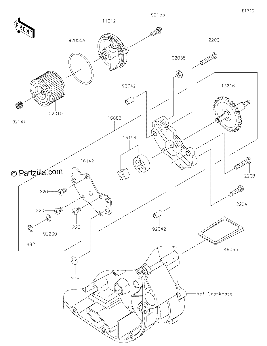 Diagrama de OIL PUMP