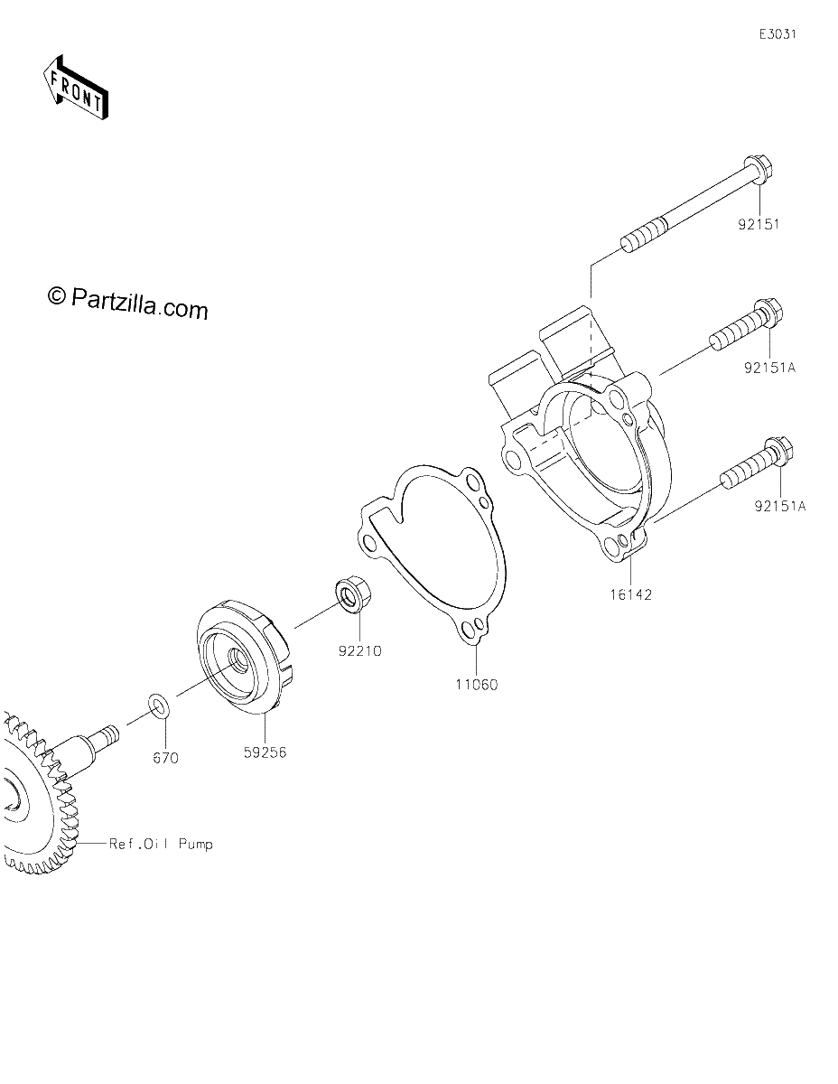 Diagrama de WATER PUMP