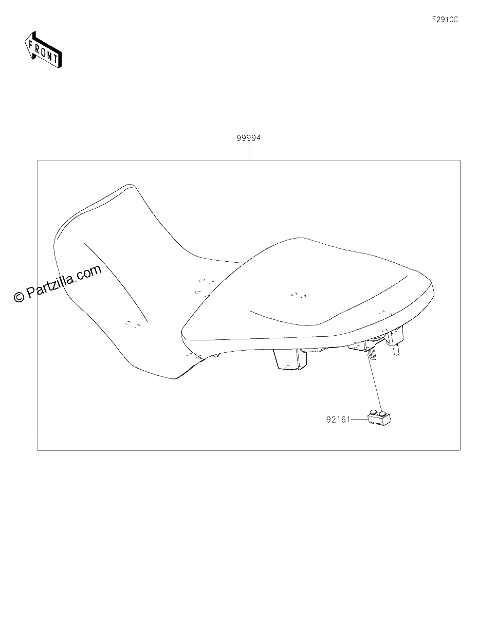 Diagrama de ACCESSORY LOW SEAT