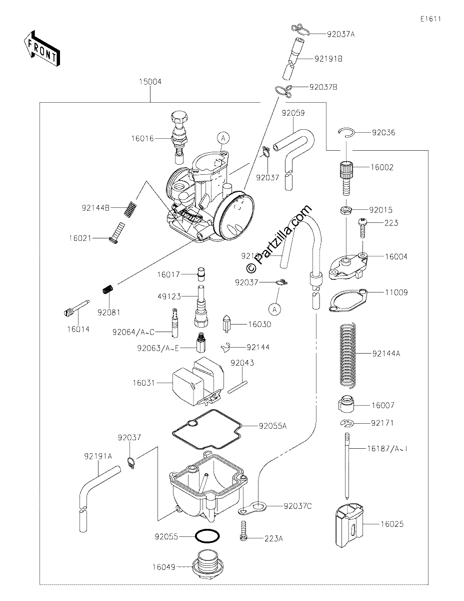 Diagrama de CARBURETOR