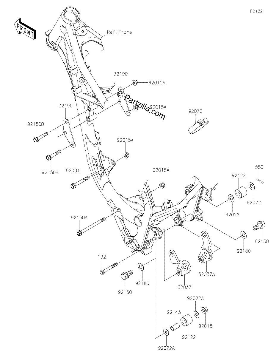Diagrama de ENGINE MOUNT