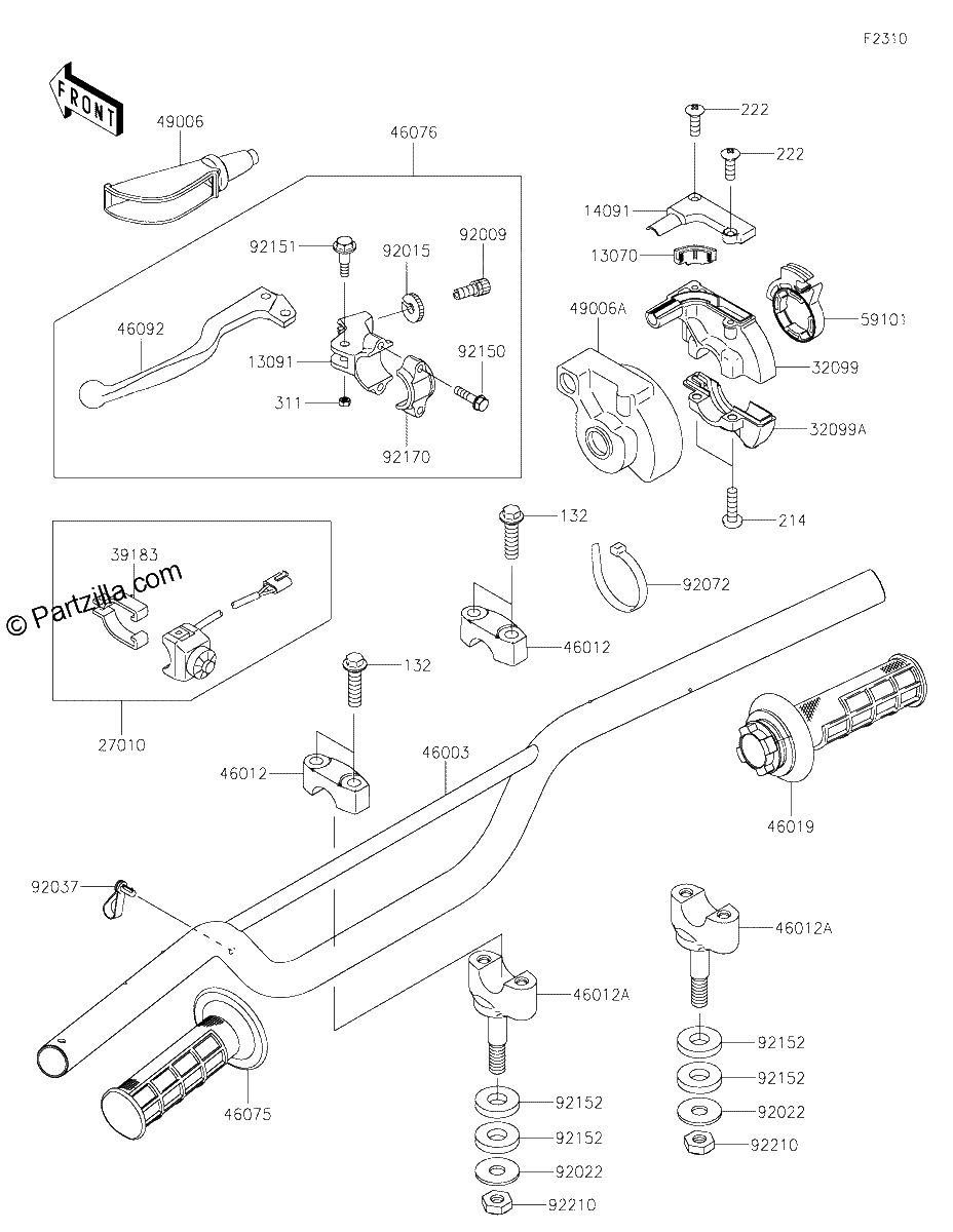 Diagrama de HANDLEBAR