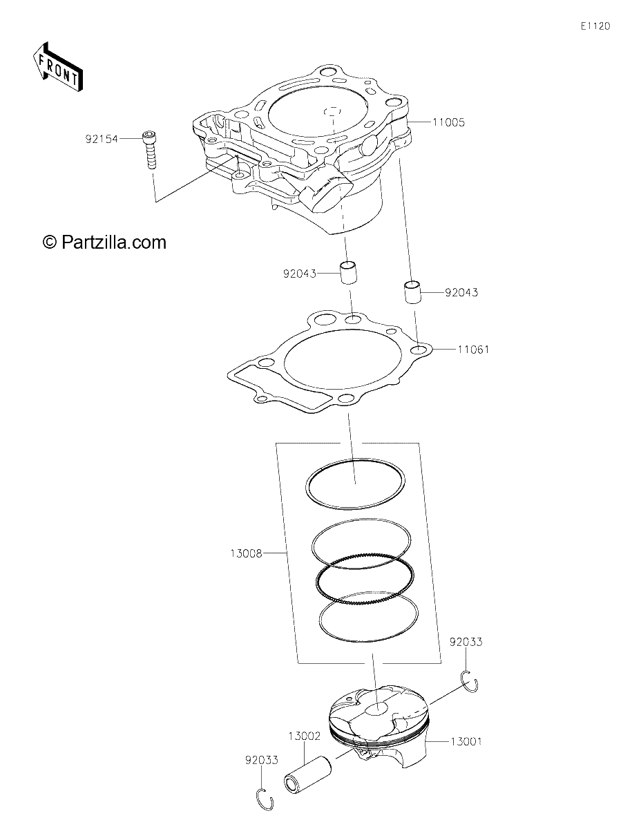 Diagrama de CYLINDER PISTON S