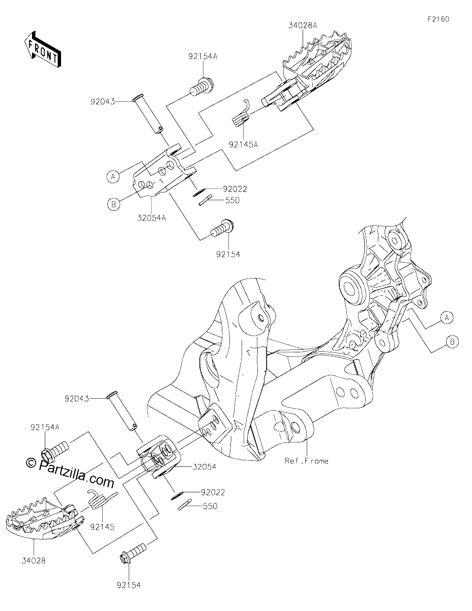 Diagrama de FOOTRESTS