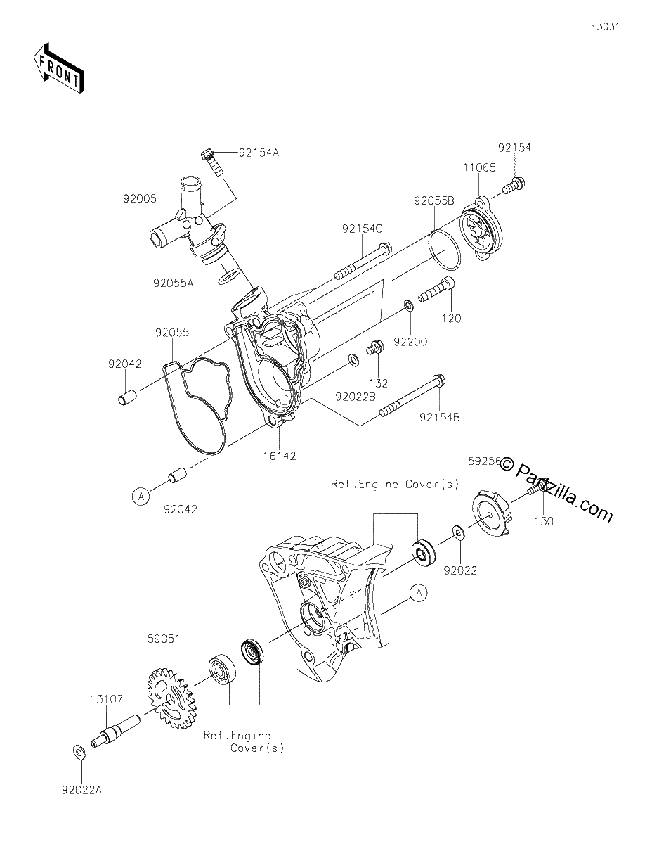 Diagrama de WATER PUMP
