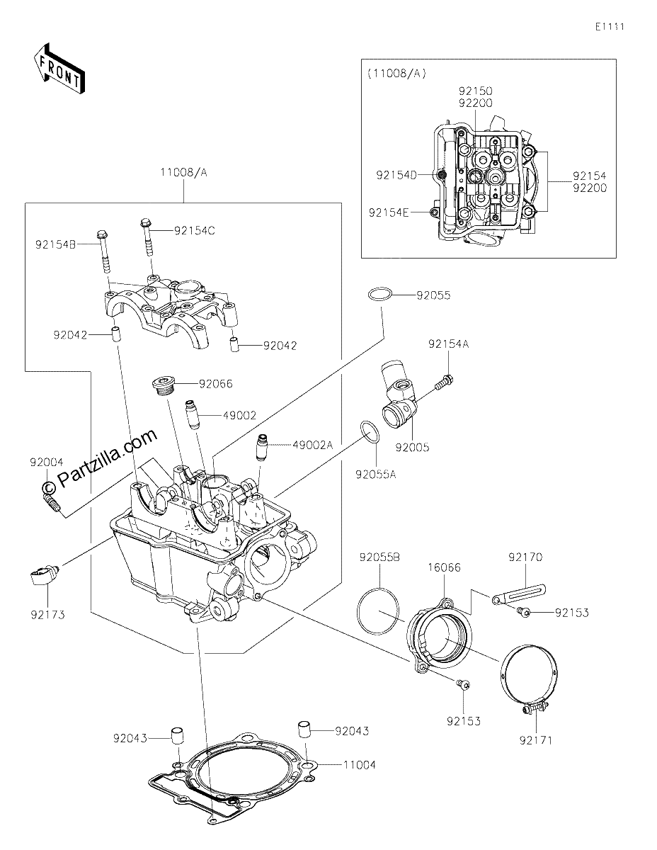 Diagrama de CYLINDER HEAD