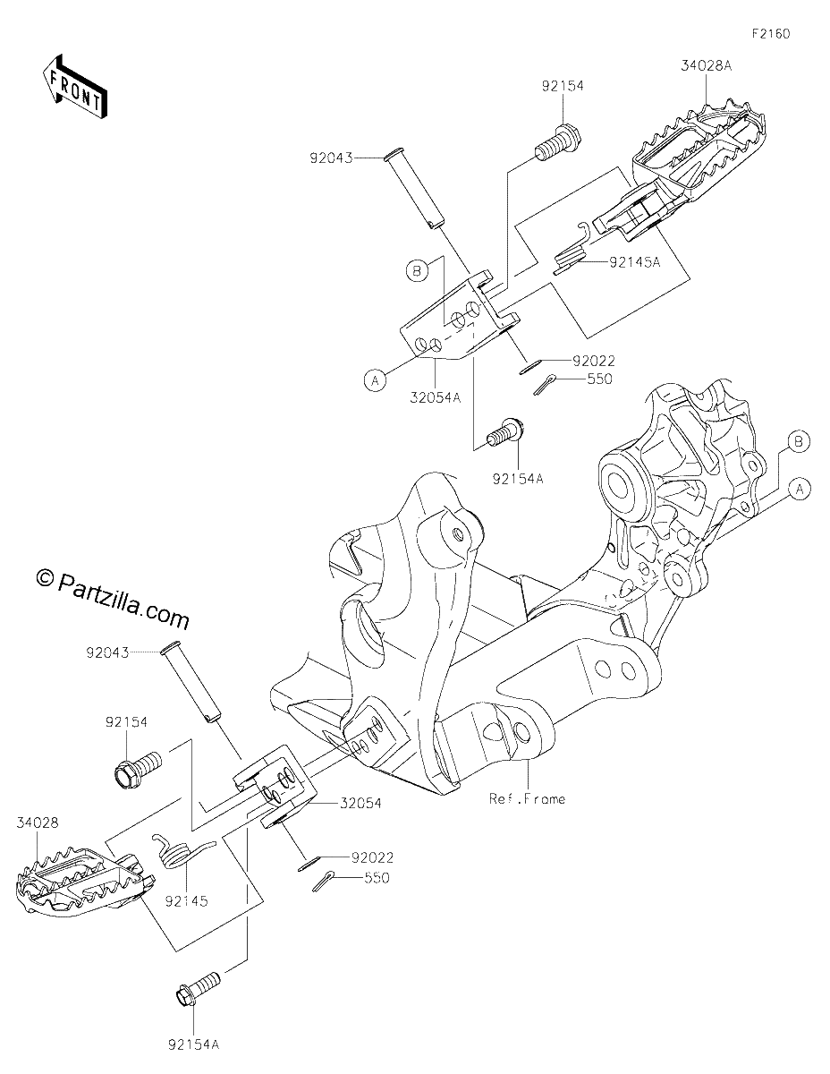 Diagrama de FOOTRESTS