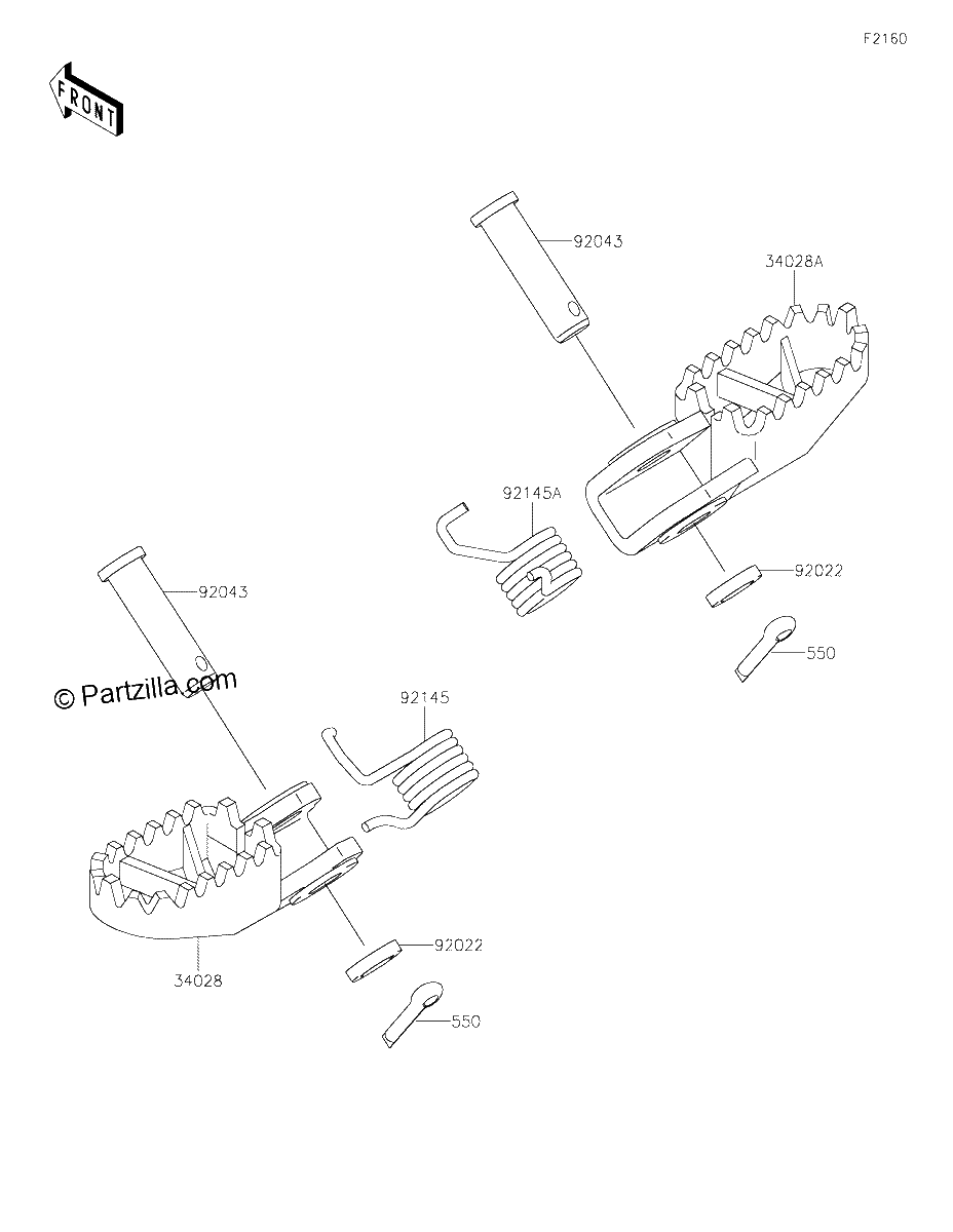 Diagrama de FOOTRESTS