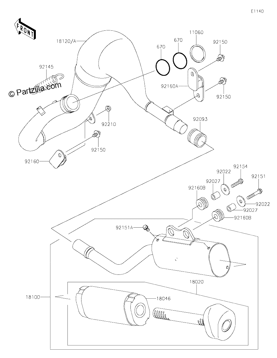 Diagrama de MUFFLER S