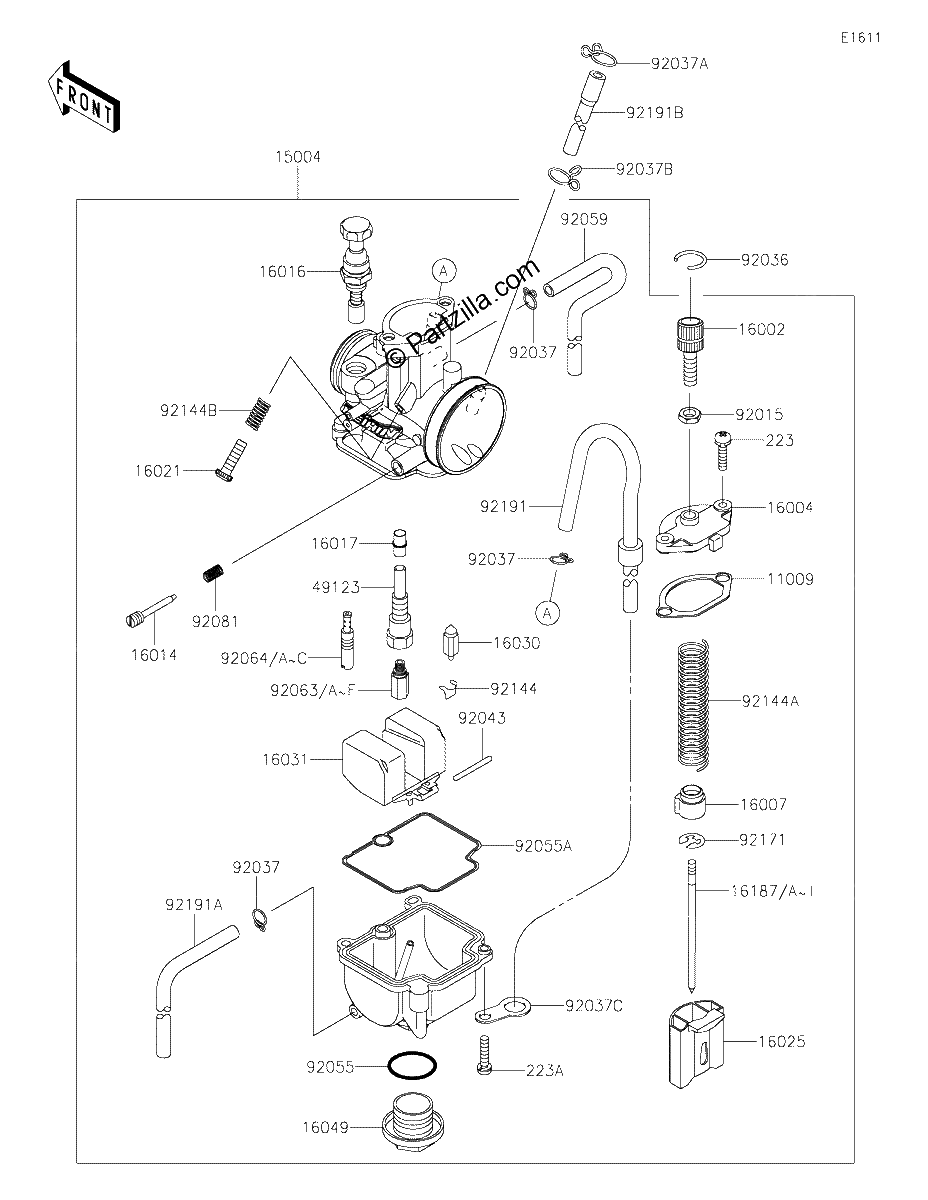 Diagrama de CARBURETOR