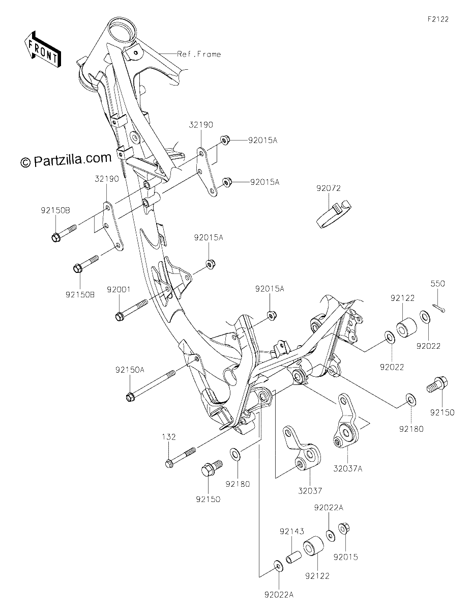 Diagrama de ENGINE MOUNT