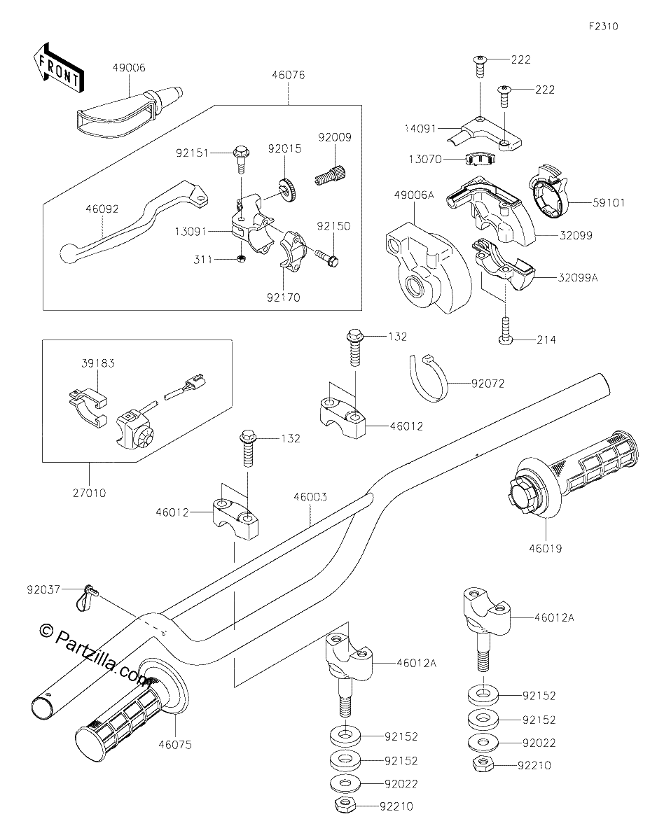 Diagrama de HANDLEBAR
