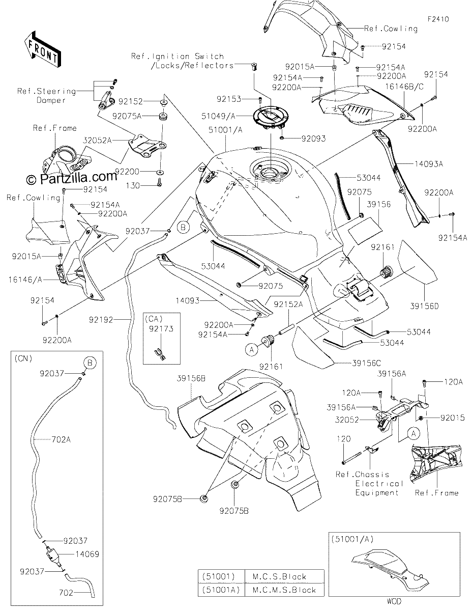 Diagrama de FUEL TANK