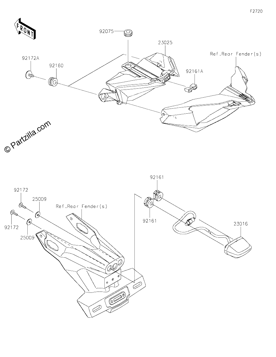 Diagrama de TAILLIGHT S