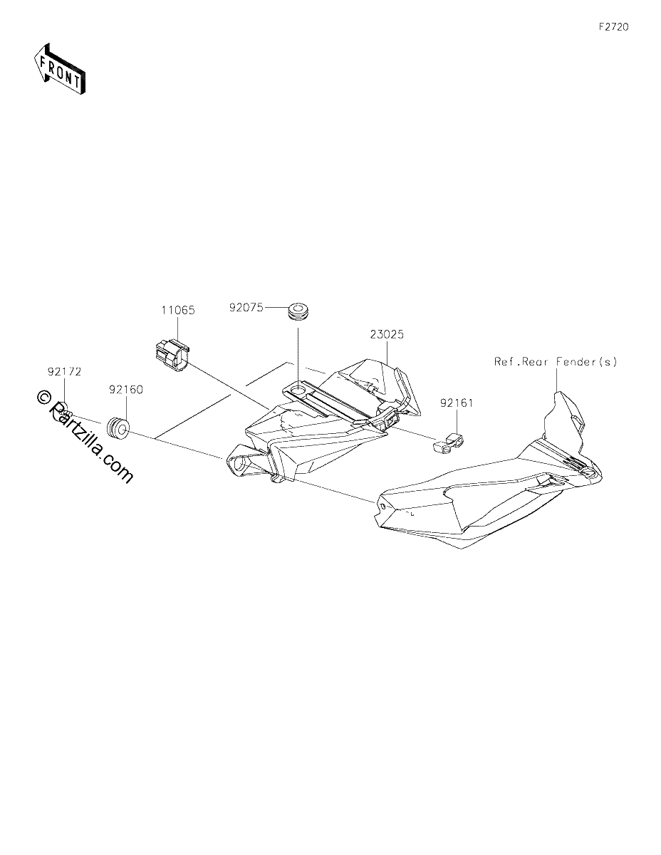 Diagrama de TAILLIGHT S