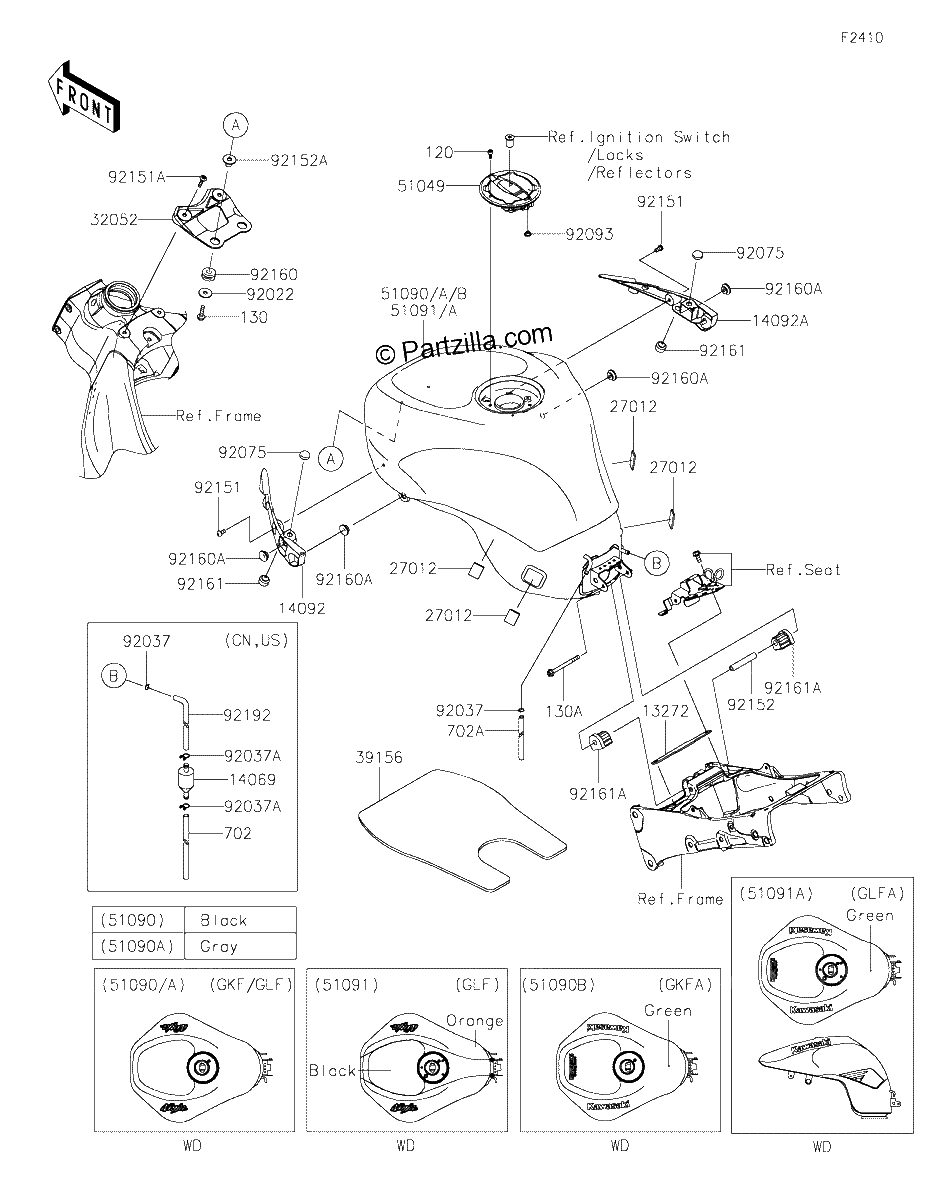 Diagrama de FUEL TANK