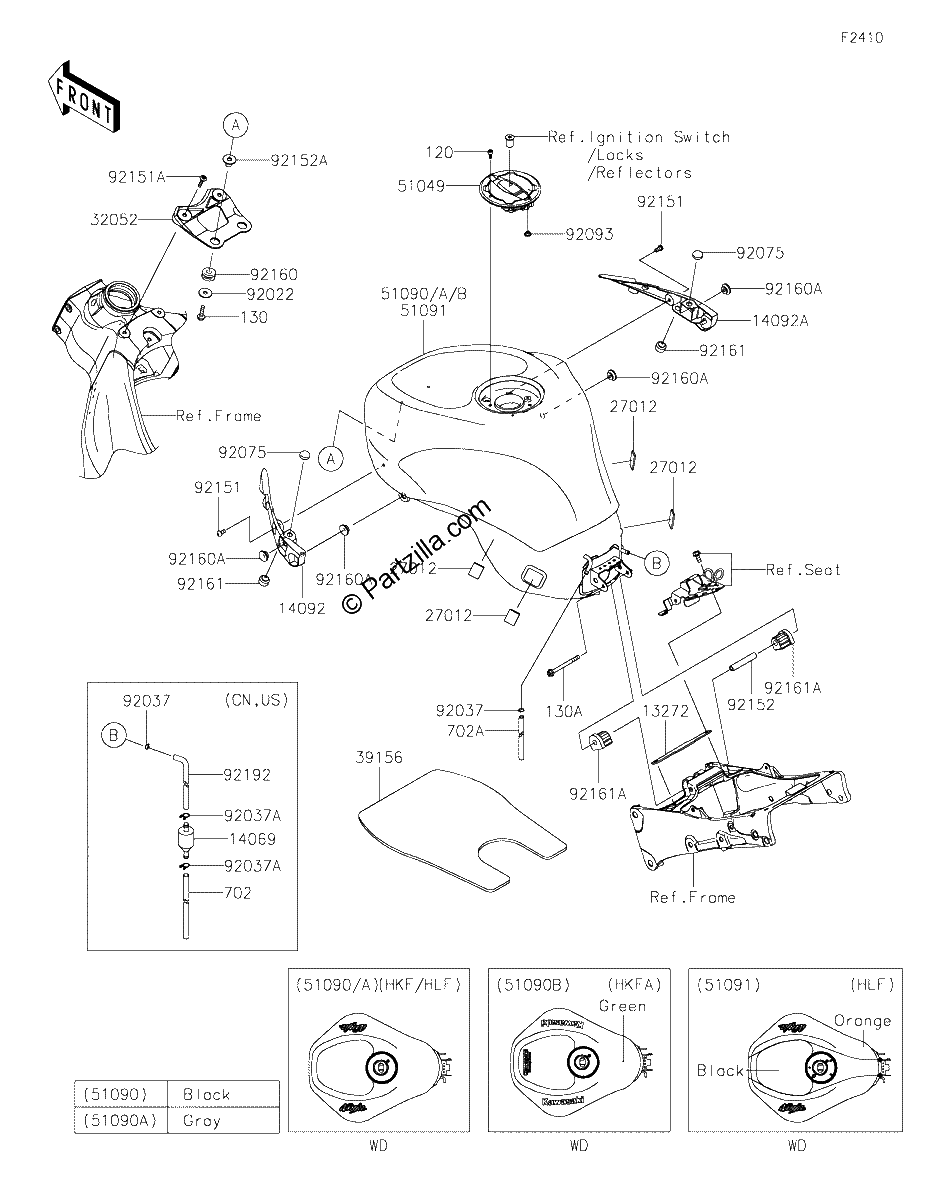 Diagrama de FUEL TANK