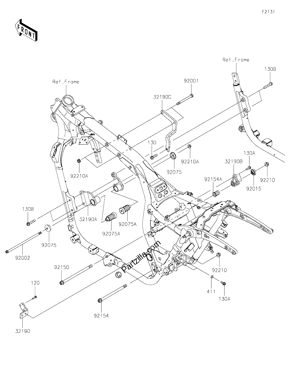 Diagrama de FRAME FITTINGS