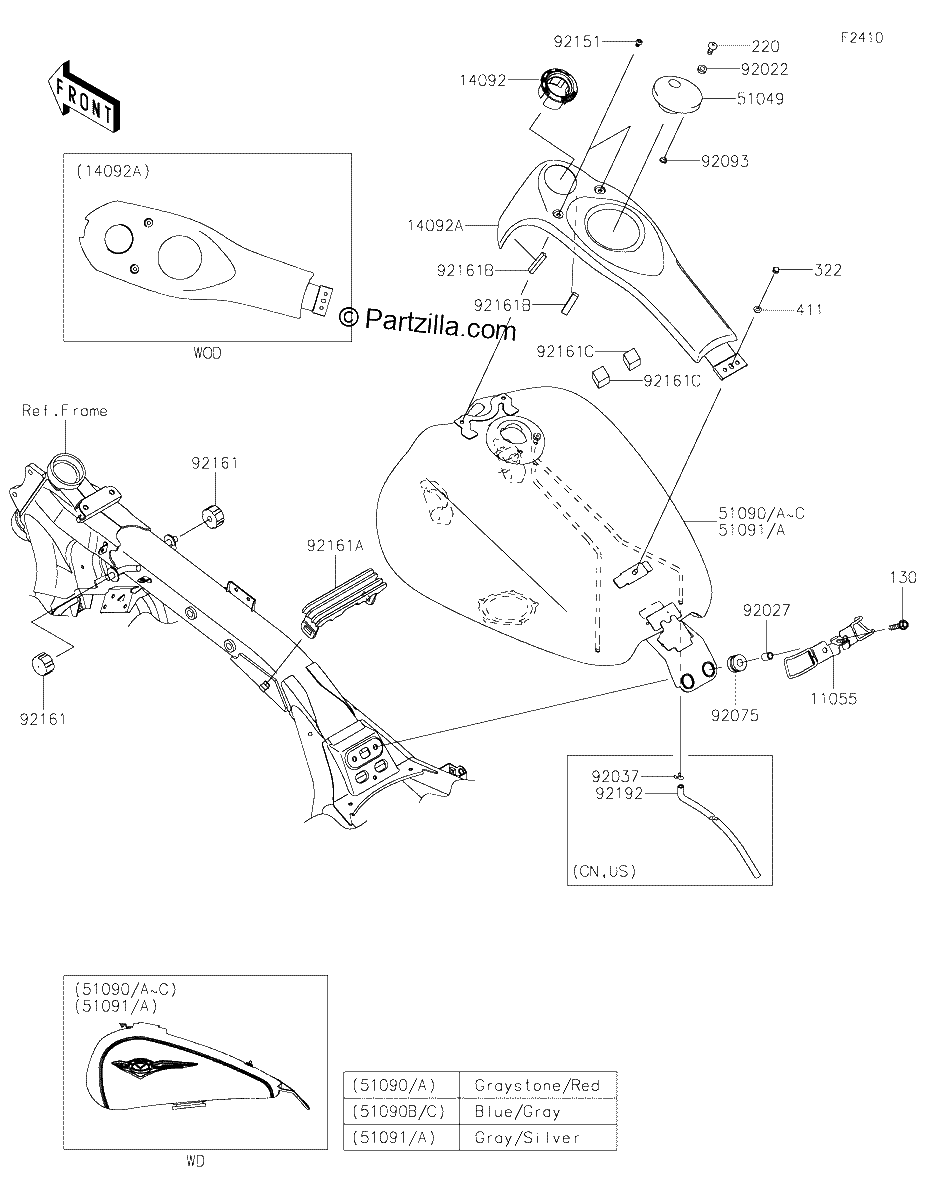 Diagrama de FUEL TANK