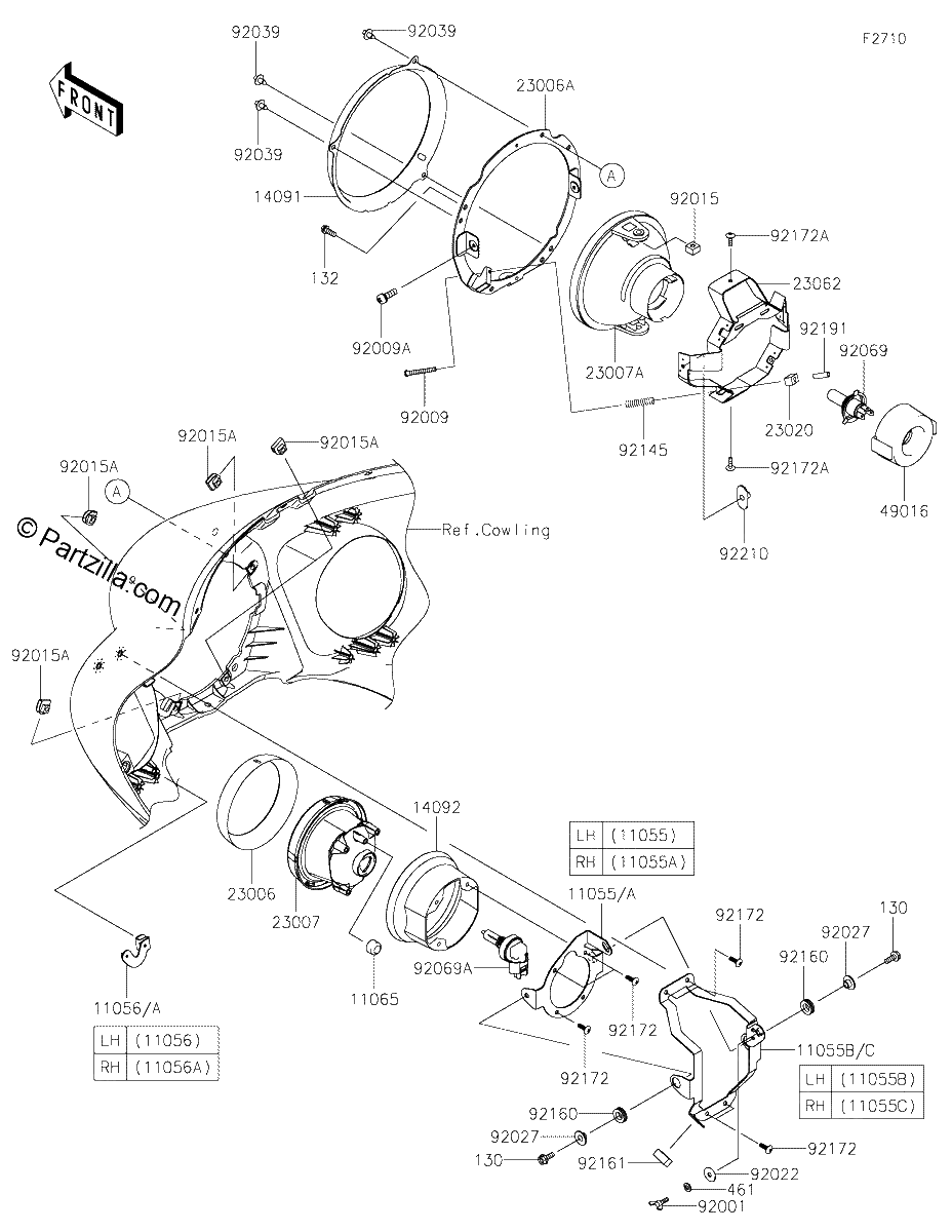 Diagrama de HEADLIGHT S