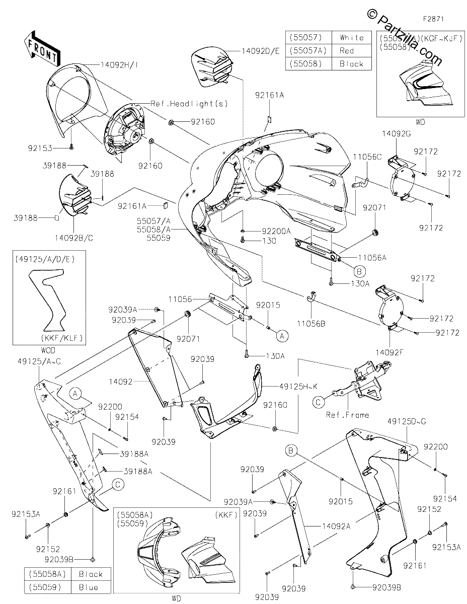 Diagrama de COWLING OUTER