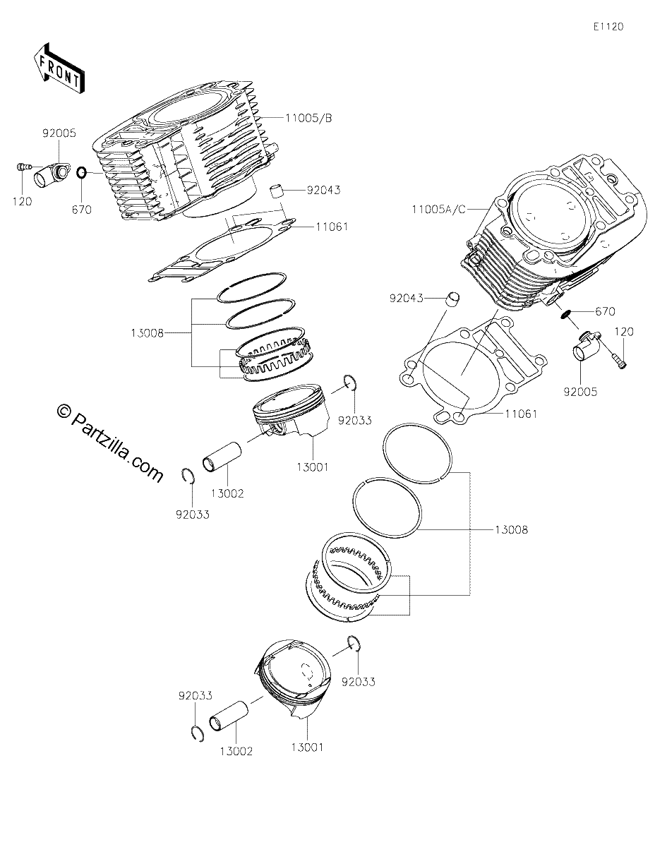 Diagrama de CYLINDER PISTON S