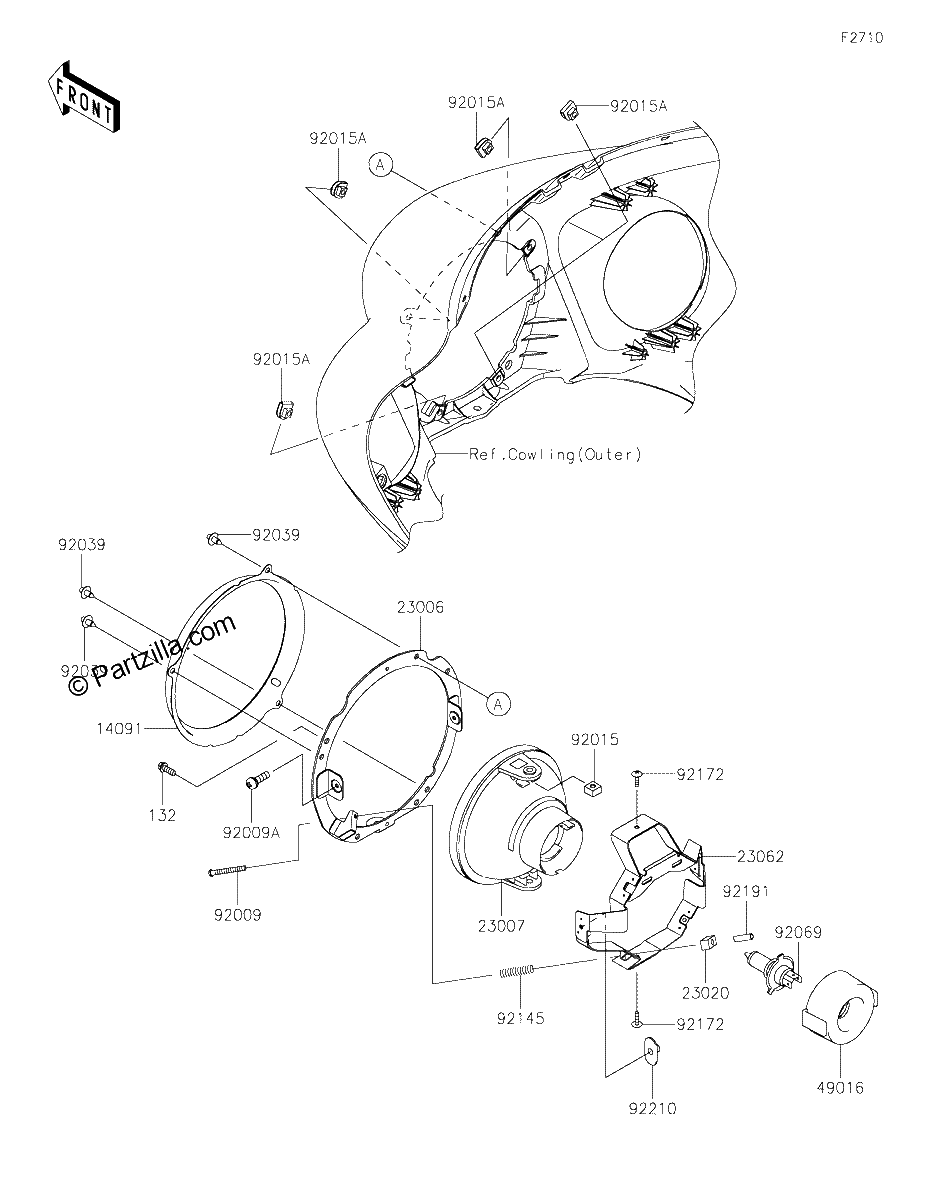 Diagrama de HEADLIGHT S