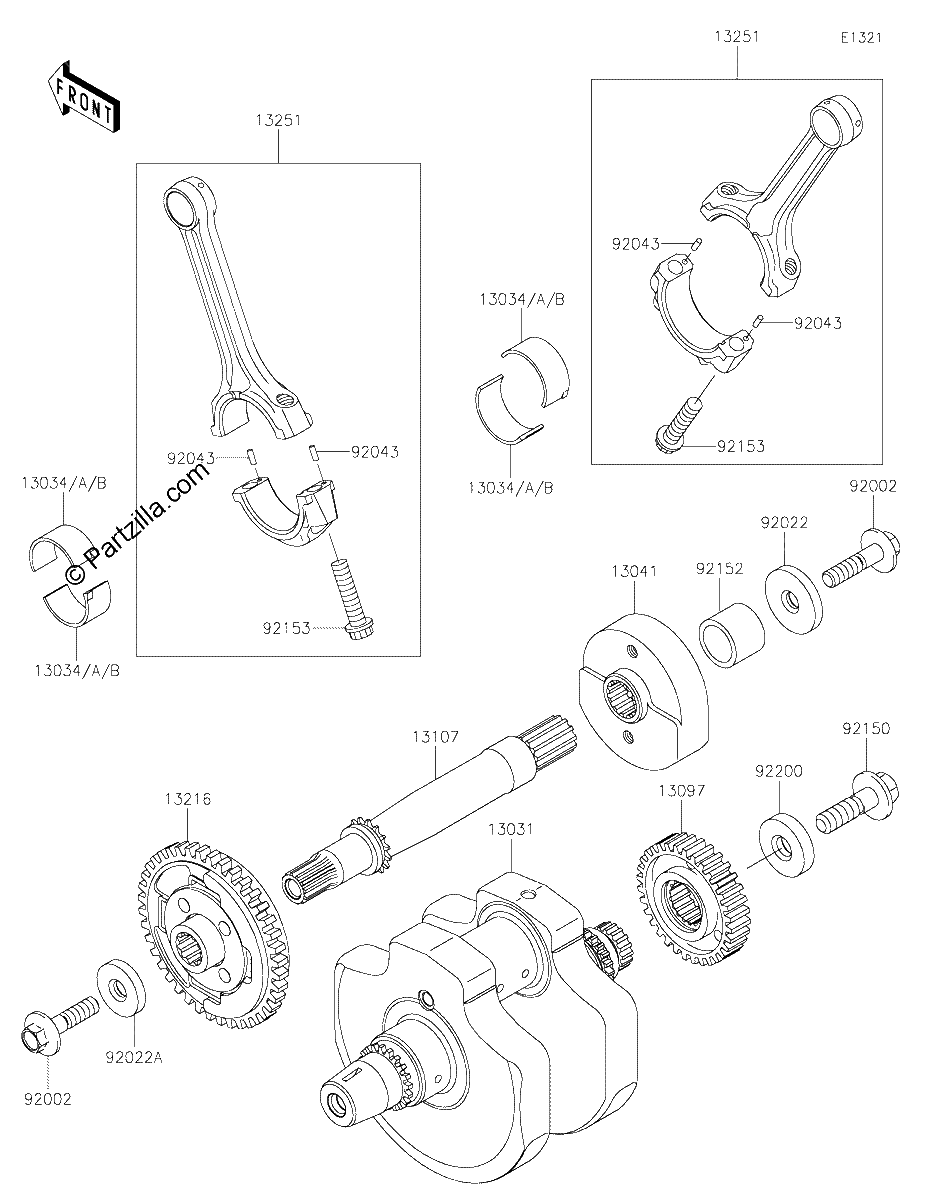 Diagrama de CRANKSHAFT