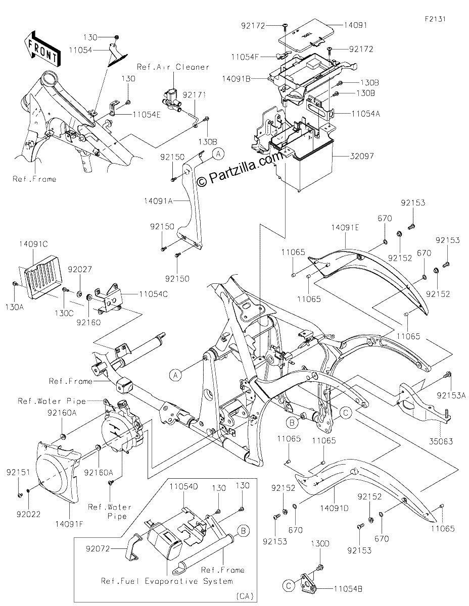 Diagrama de FRAME FITTINGS