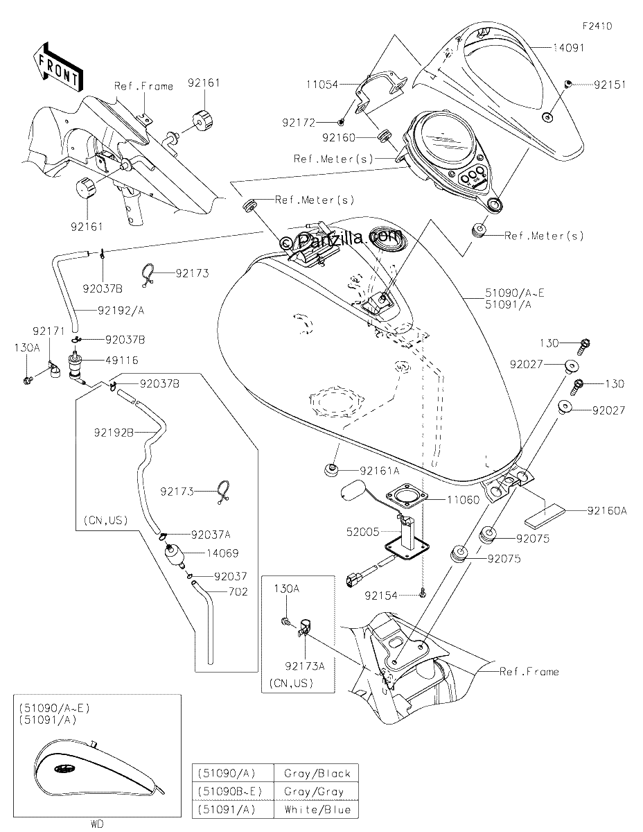 Diagrama de FUEL TANK