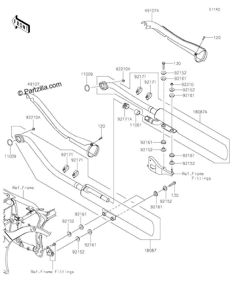 Diagrama de MUFFLER S