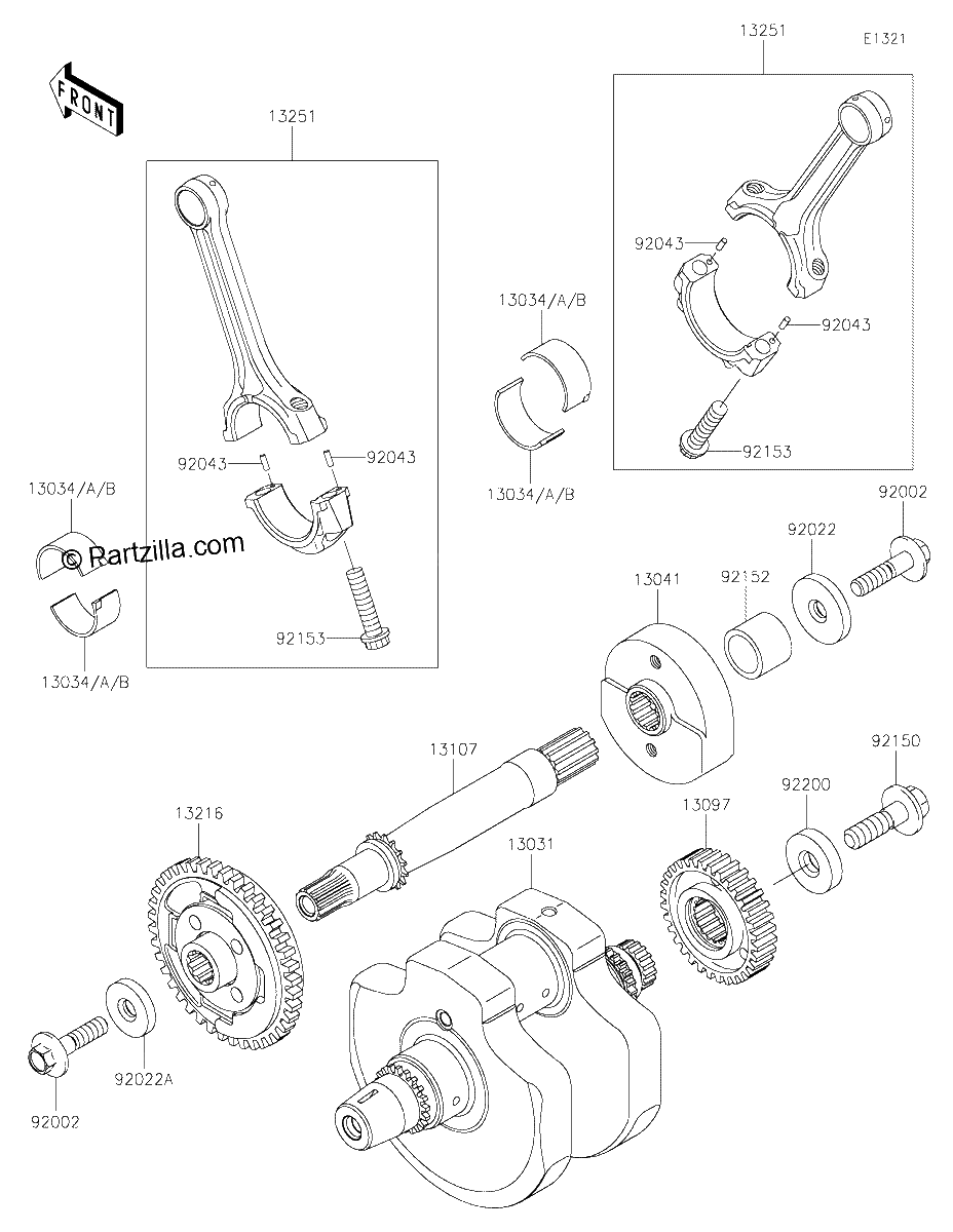 Diagrama de CRANKSHAFT