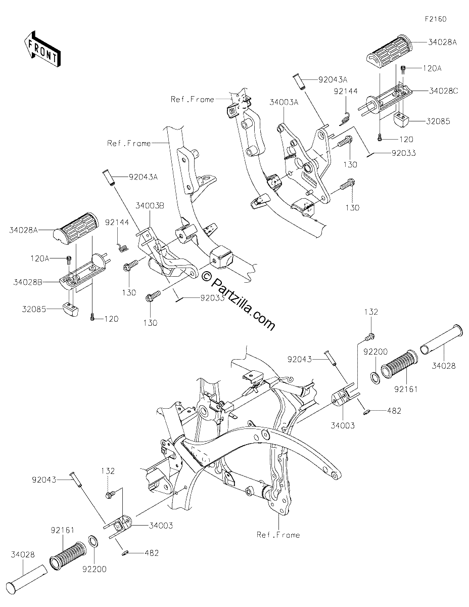 Diagrama de FOOTRESTS